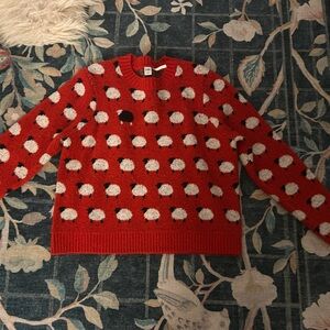 Princess Diana black sheep knit